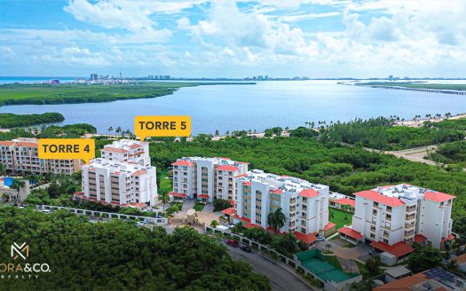 Villalta Laguna: Lujo frente a Nichupté