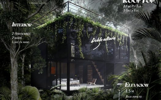 TREE60, CHEMUYIL, ALDEA CORAL TULUM